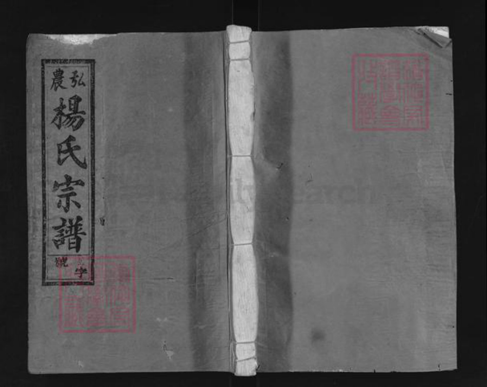 江西省上饶市广丰区横山镇杨氏四知堂族谱-杨氏宗谱.pdf电子版