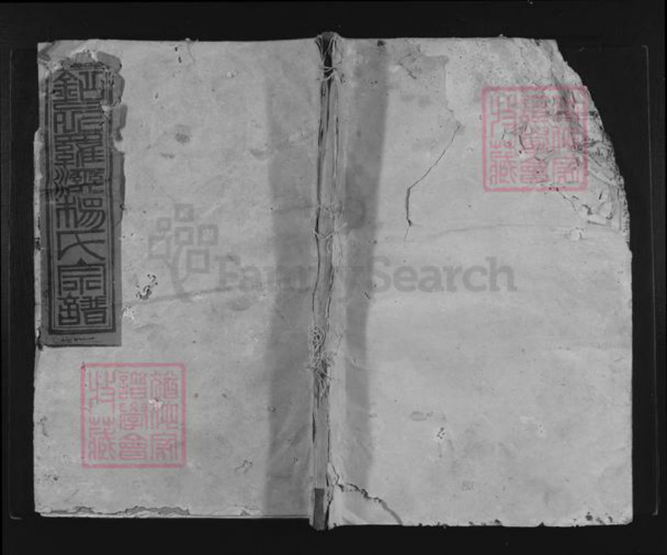 江西省上饶市铅山县鹅湖镇杨氏四知堂族谱-罗溪杨氏宗谱.pdf电子版