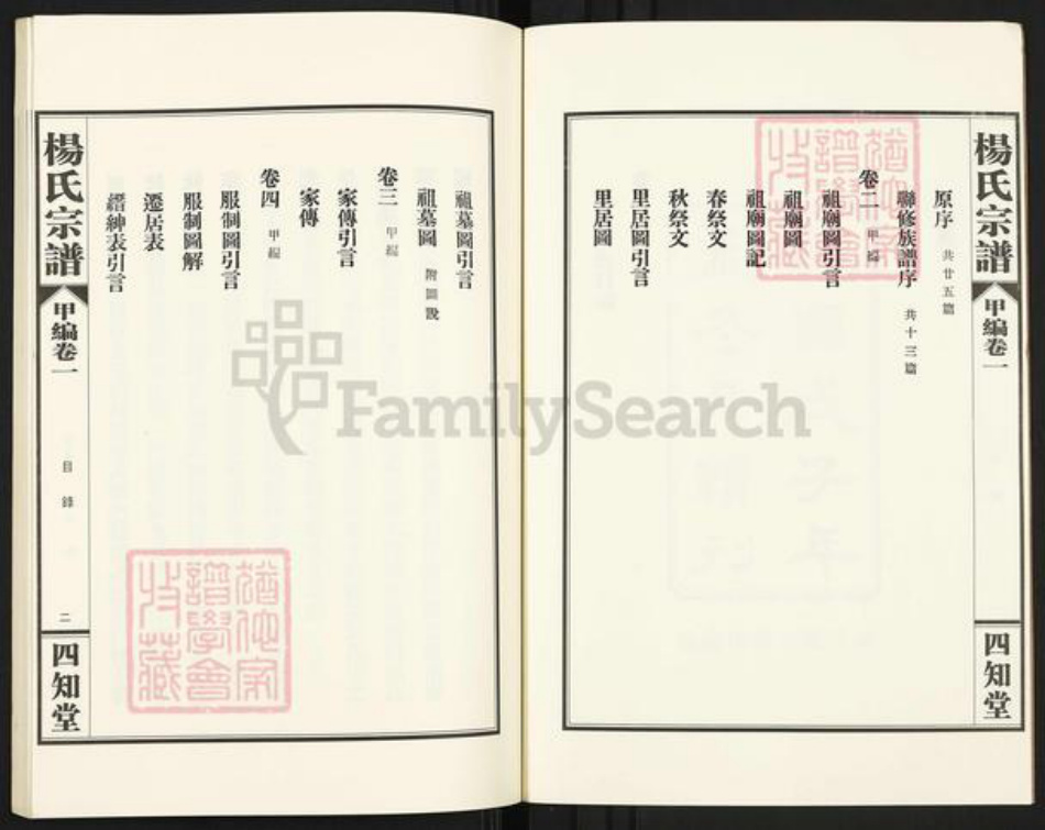 湖北省武汉市蔡甸区杨氏四知堂族谱-杨氏宗谱.pdf电子版插图3 湖北省武汉市蔡甸区杨氏四知堂族谱-杨氏宗谱.pdf电子版插图3