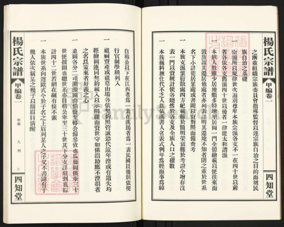 湖北省武汉市蔡甸区杨氏四知堂族谱-杨氏宗谱.pdf电子版插图5 湖北省武汉市蔡甸区杨氏四知堂族谱-杨氏宗谱.pdf电子版插图5