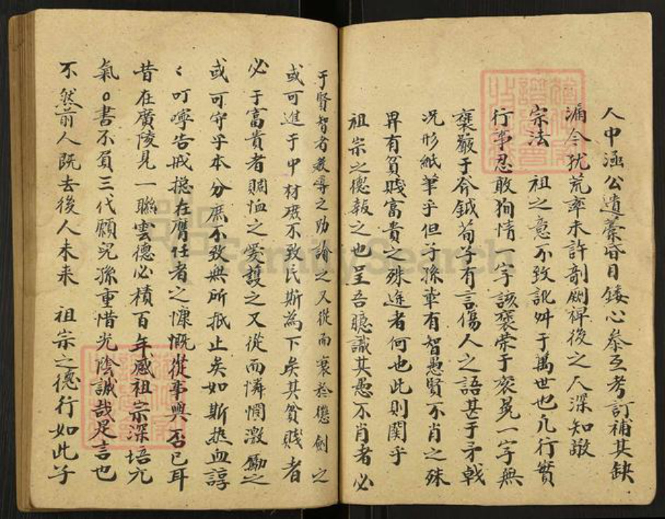 江苏省扬州市高邮市界首镇杨氏四知堂族谱-杨氏宗谱.pdf电子版插图3