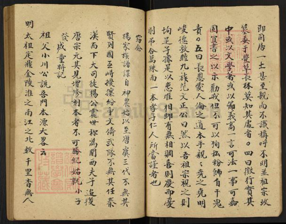 江苏省扬州市高邮市界首镇杨氏四知堂族谱-杨氏宗谱.pdf电子版插图5