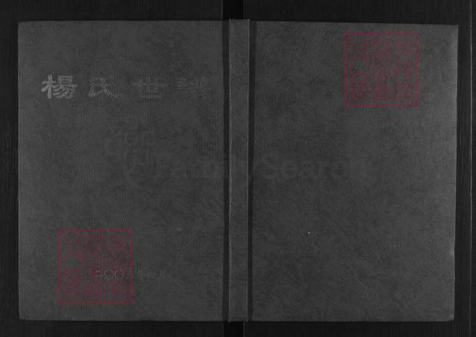 山东省淄博市淄川区杨氏族谱-杨氏世谱.pdf电子版