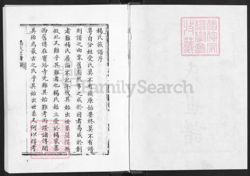 山东省淄博市淄川区杨氏族谱-杨氏世谱.pdf电子版插图1