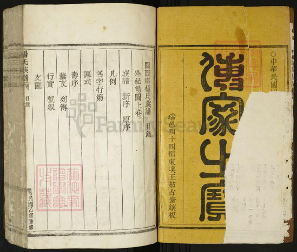 浙江省温州市瑞安市瑞安杨氏族谱-杨氏族谱.pdf电子版插图2