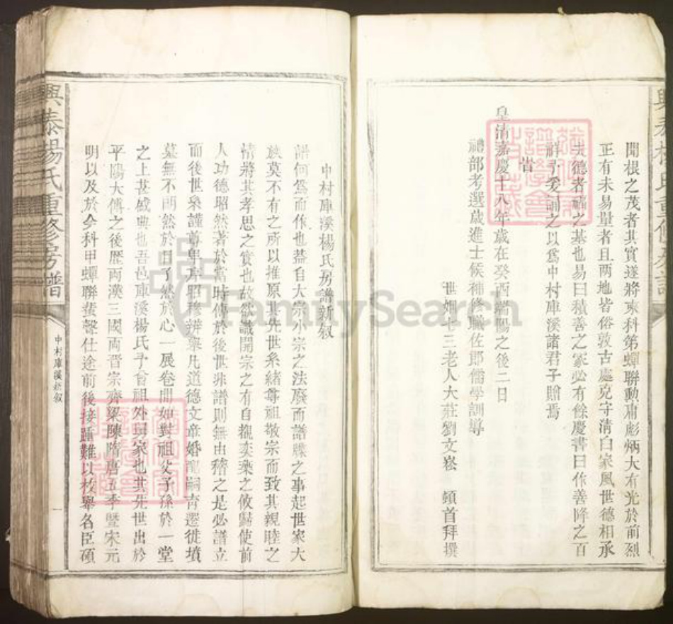 江西省吉安市泰和市杨氏族谱-兴泰杨氏重修房谱[不分卷].pdf电子版插图3