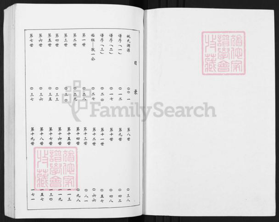 江苏省盐城市盐都区秦南镇姚氏耕历堂族谱-姚氏家谱.头门分谱.pdf电子版插图1