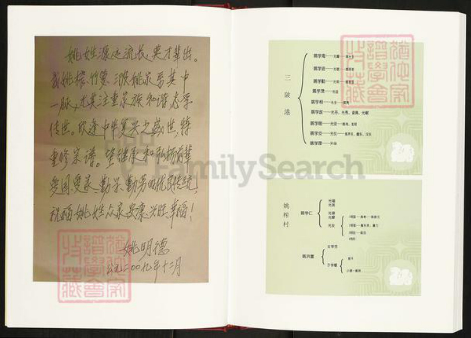 湖北省孝感市安陆市洑水镇姚氏族谱-安陆市三陂姚榨竹箩姚氏宗谱.pdf电子版插图4