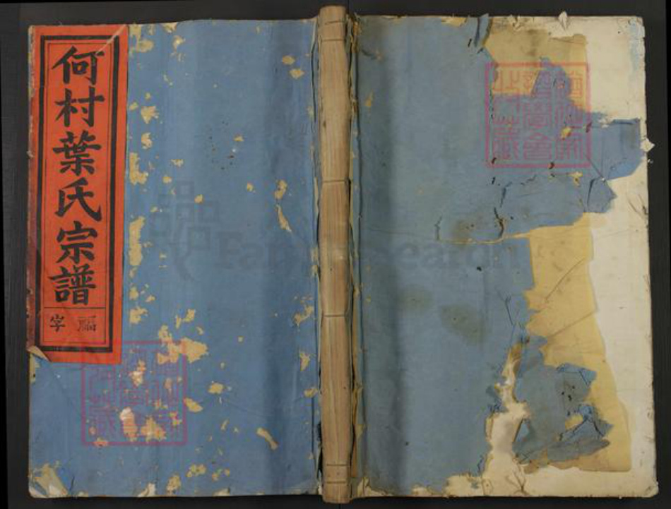 浙江省金华市武义县履坦镇叶氏族谱-何村叶氏宗谱.pdf电子版