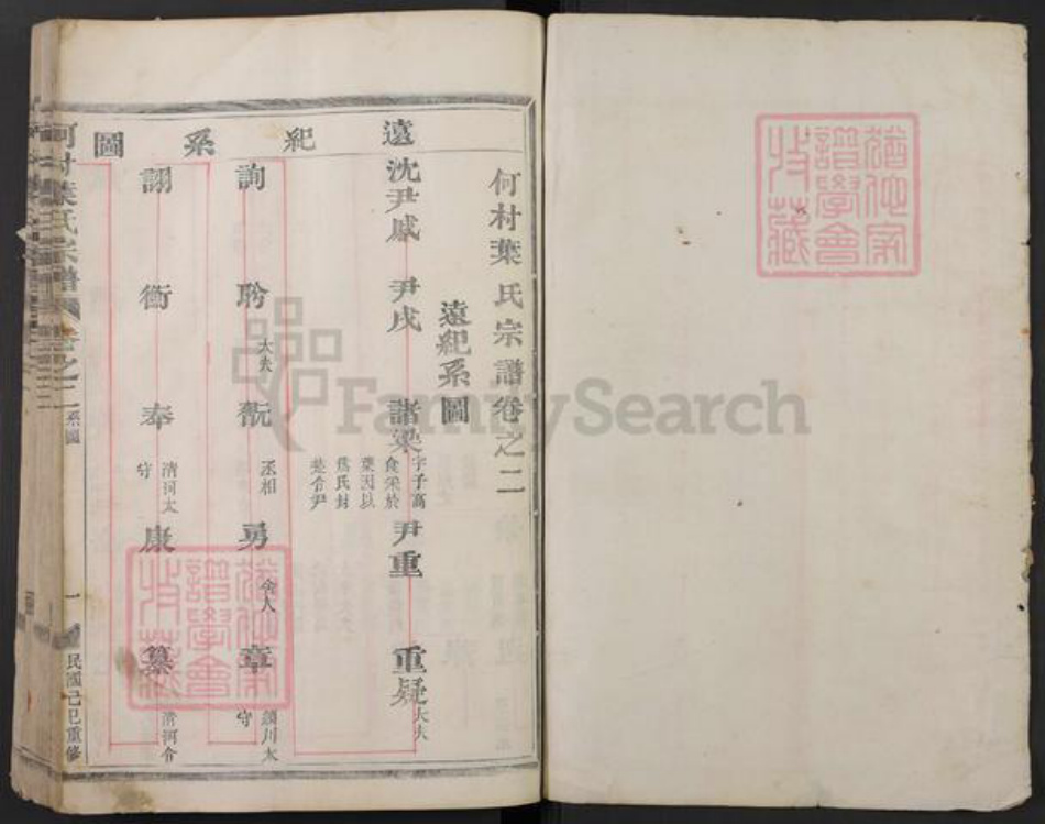 浙江省金华市武义县履坦镇叶氏族谱-何村叶氏宗谱.pdf电子版插图1 浙江省金华市武义县履坦镇叶氏族谱-何村叶氏宗谱.pdf电子版插图1