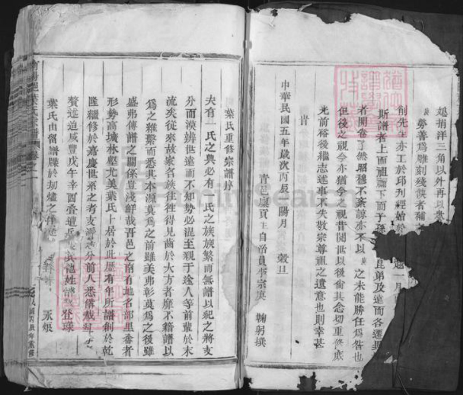 浙江省丽水市松阳县竹源乡叶氏族谱-南阳郡叶氏宗谱.pdf电子版插图2 浙江省丽水市松阳县竹源乡叶氏族谱-南阳郡叶氏宗谱.pdf电子版插图2