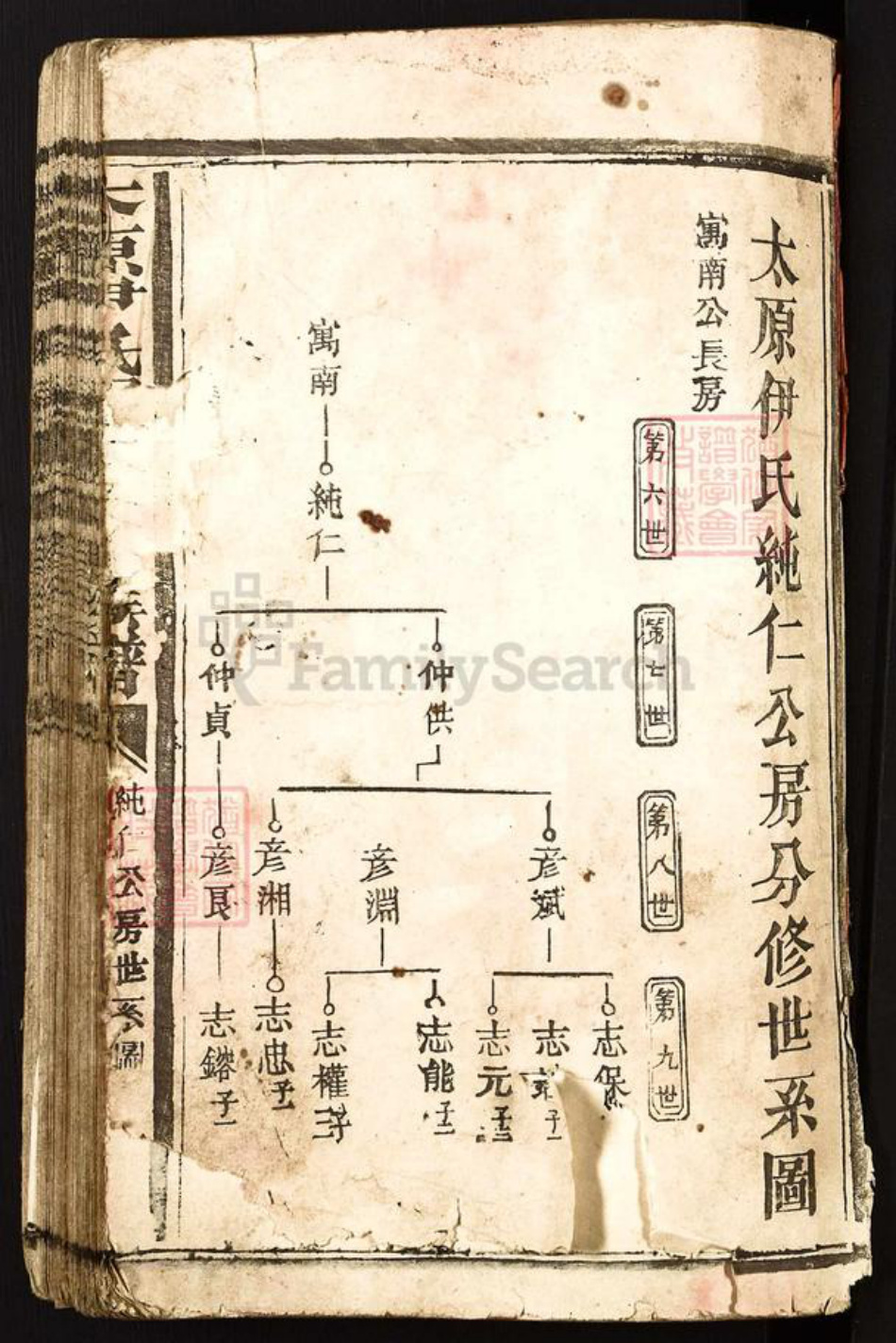 江西省赣州市石城县龙岗乡伊氏族谱-太原伊氏绿水分修族谱.pdf电子版插图1