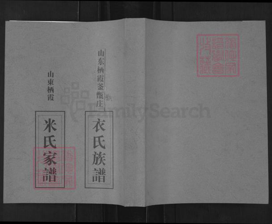 山东省烟台市栖霞市翠屏街道衣氏族谱-栖霞釜甑庄衣氏族谱.pdf电子版