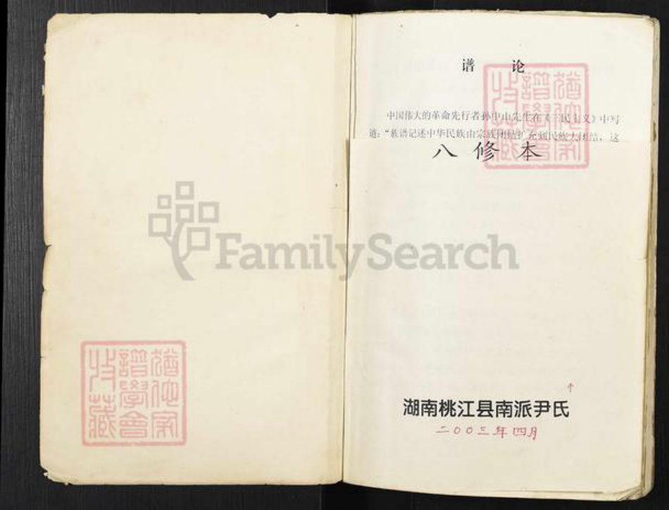 湖南省益阳市桃江县尹氏族谱-尹氏家谱.pdf电子版插图1