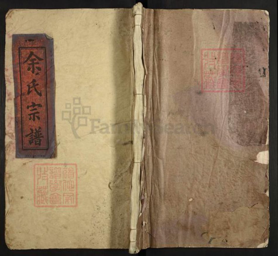 江西省上饶市余氏族谱-下邳余氏宗谱.pdf电子版