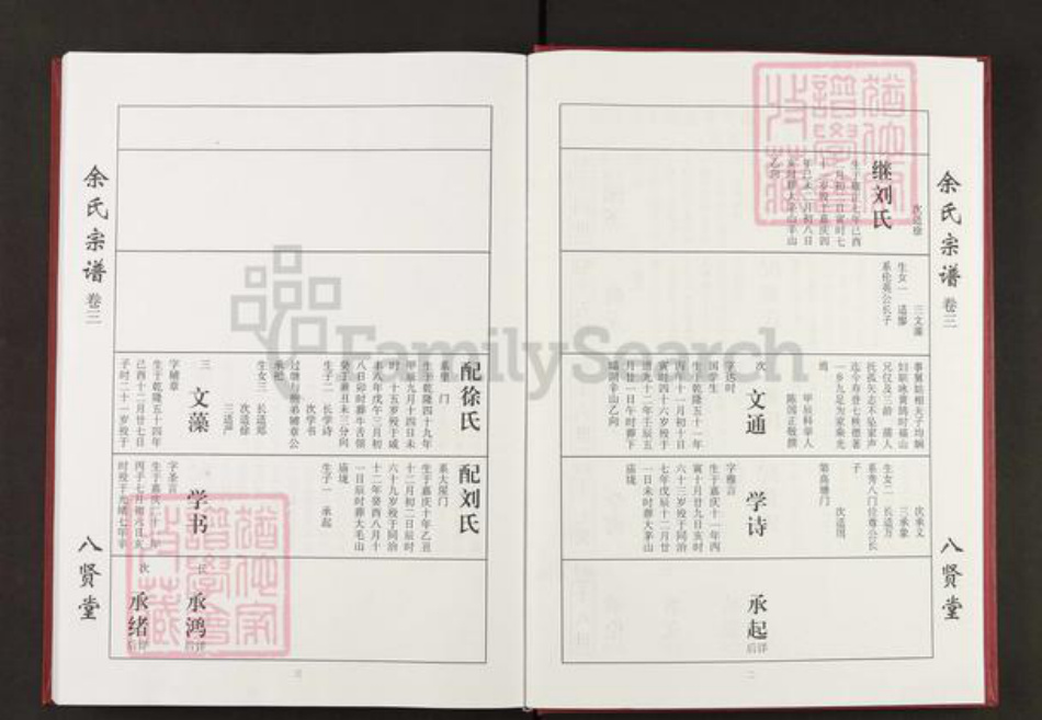 湖北省咸宁市咸安区余氏八贤堂族谱-余氏宗谱.花坪.pdf电子版插图3 湖北省咸宁市咸安区余氏八贤堂族谱-余氏宗谱.花坪.pdf电子版插图3