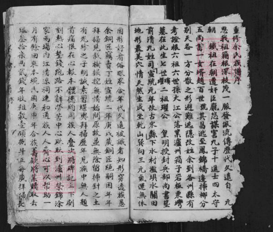 重庆市巴南区余氏族谱-余氏宗谱.pdf电子版插图4