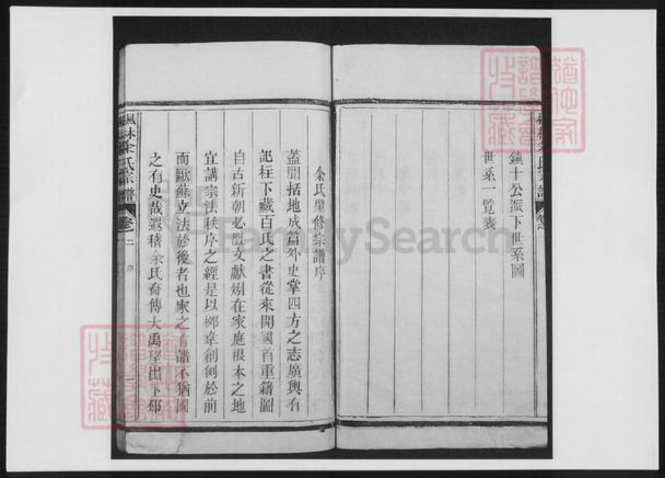 浙江省温州市永嘉县余氏族谱-枫林余氏宗谱.pdf电子版插图4 浙江省温州市永嘉县余氏族谱-枫林余氏宗谱.pdf电子版插图4