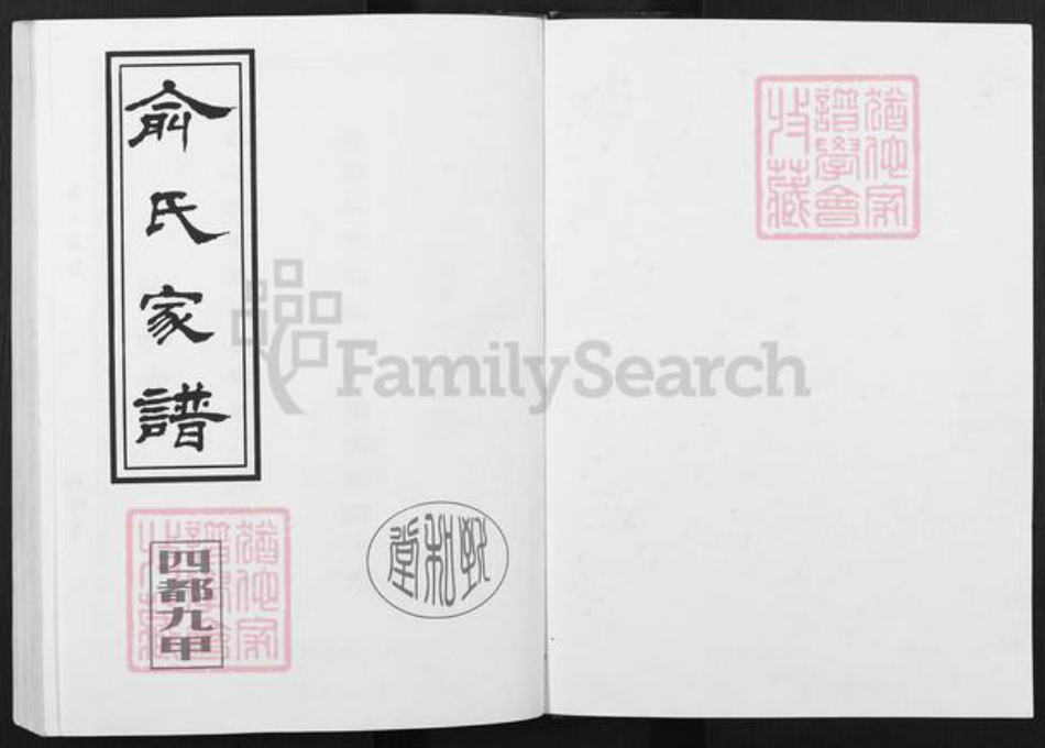 安徽省滁州市天长市俞氏致和堂族谱-俞氏家谱.pdf电子版插图1