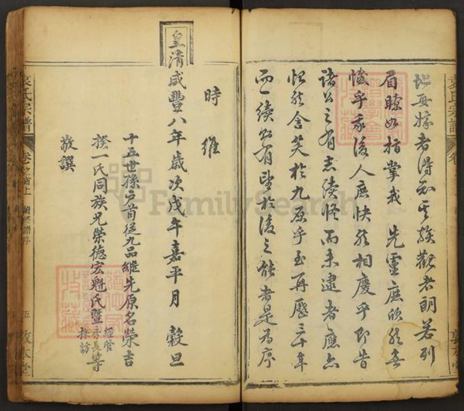 湖北省黄冈市袁氏敦本堂族谱-袁氏宗谱.pdf电子版插图2