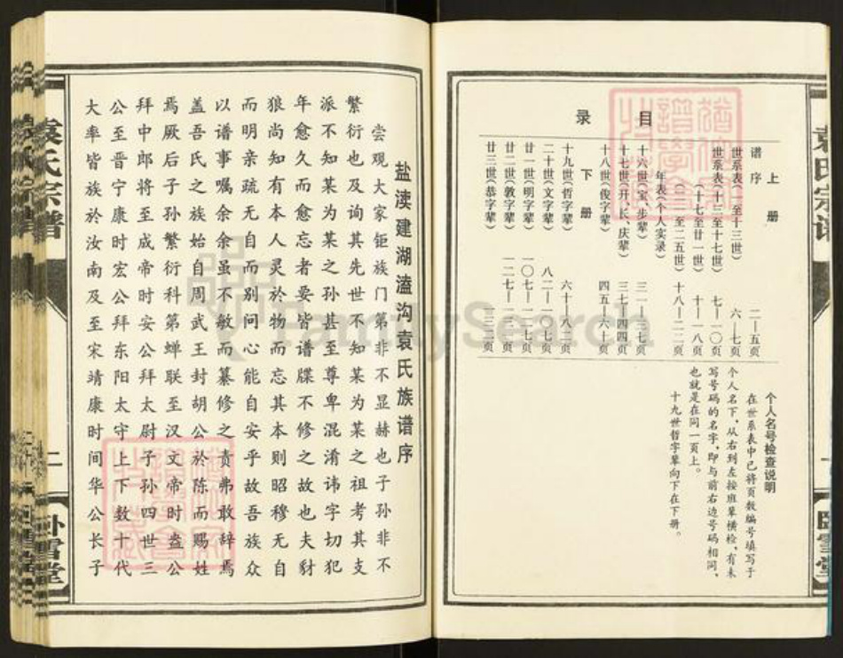 江苏省盐城市建湖县恒济镇袁氏卧雪堂族谱-袁氏宗谱.pdf电子版插图2