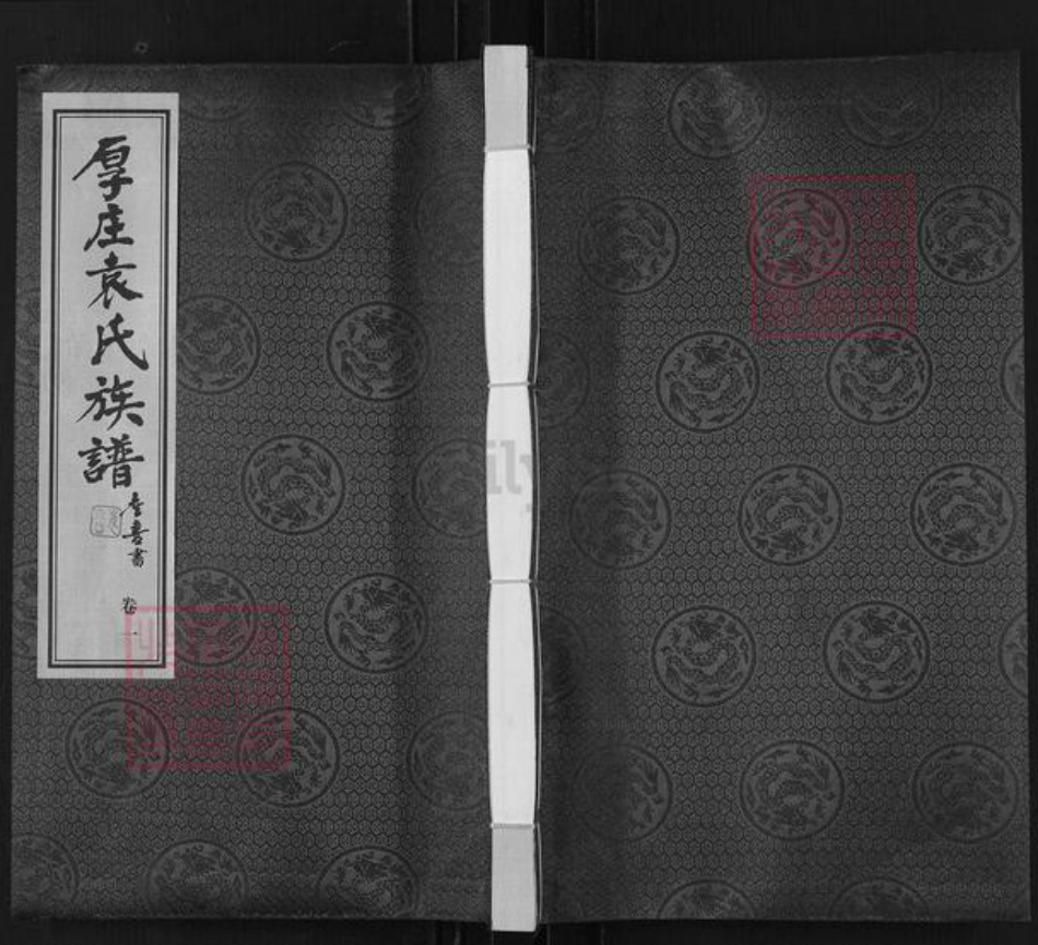 江苏省常州市武进县袁氏承启堂族谱-厚庄袁氏宗谱.pdf电子版