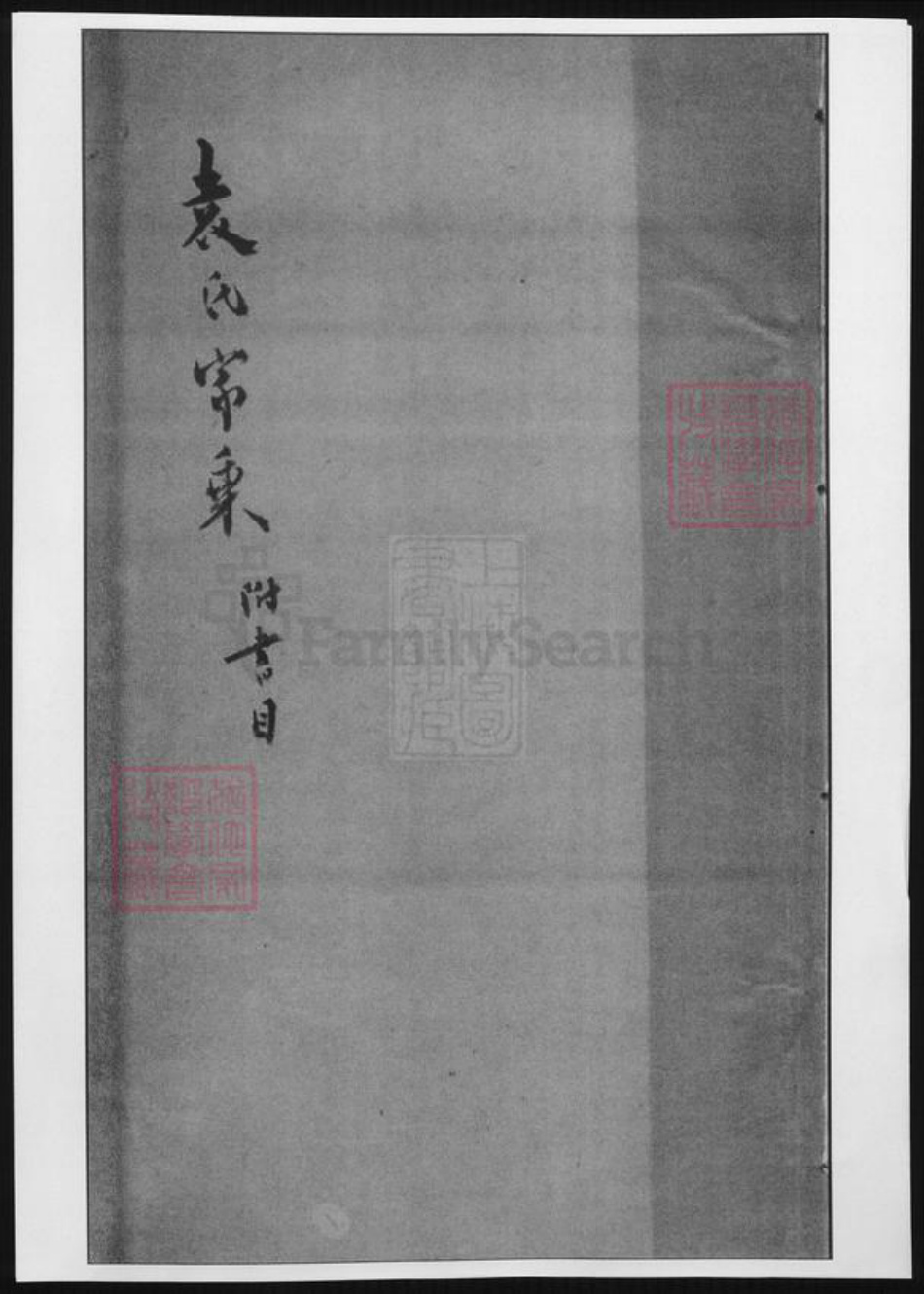 浙江省嘉兴市嘉善县袁氏族谱-袁氏家乘.pdf电子版