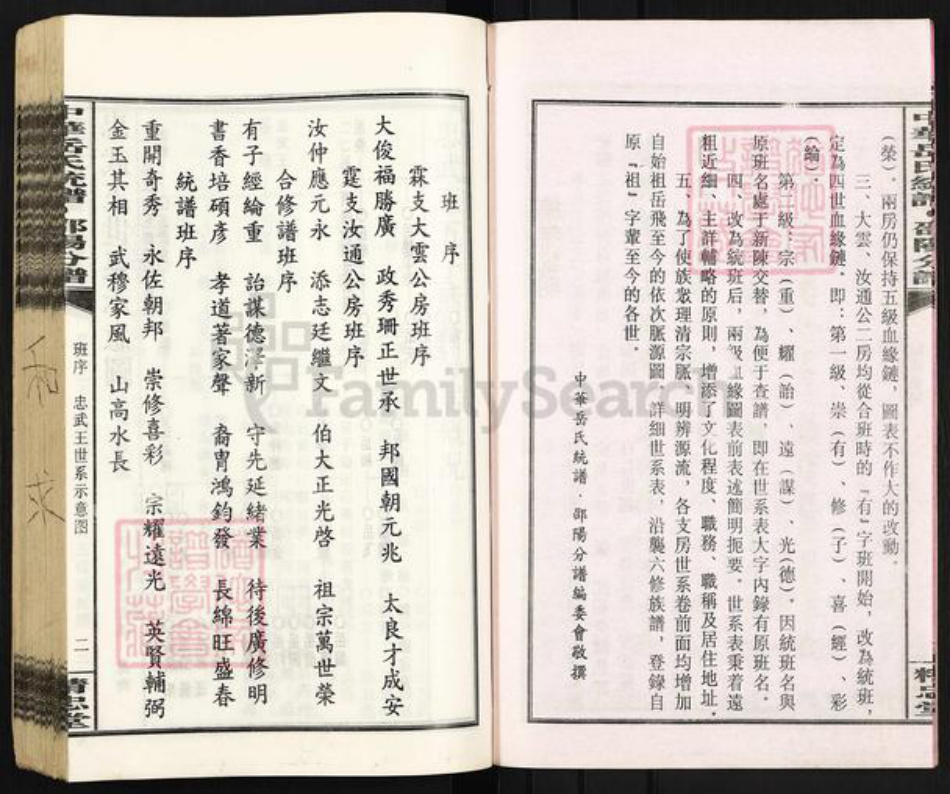 湖南省邵阳市岳氏精忠堂族谱-中华岳氏统谱邵阳分谱.pdf电子版插图4