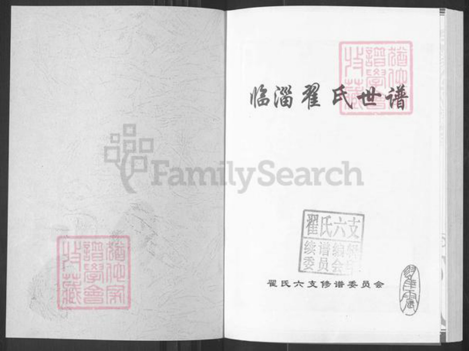 山东省淄博市临淄区翟氏族谱-临淄翟氏世谱.pdf电子版插图1