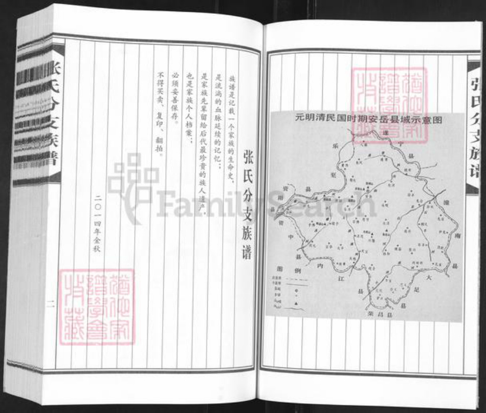 四川省资阳市安岳县协和镇张氏族谱-张氏分支族谱.pdf电子版插图3