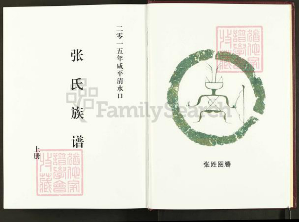 河南省开封市通许县张氏族谱-咸平清水口张氏族谱.pdf电子版插图1