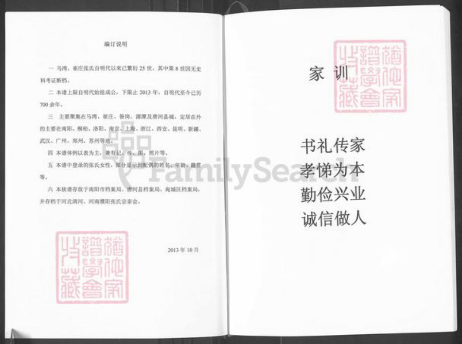 河南省南阳市唐河县源潭镇张氏族谱-唐北马湾崔庄张氏族谱.pdf电子版插图2
