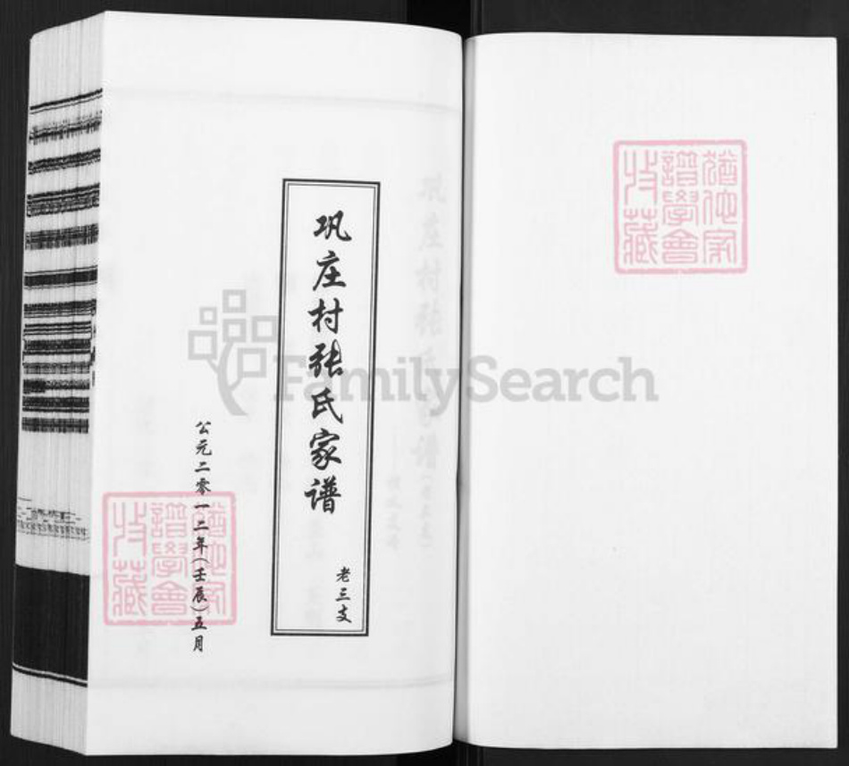 河北省衡水市故城县建国镇张氏族谱-巩庄村张氏家谱.老三支.pdf电子版插图1