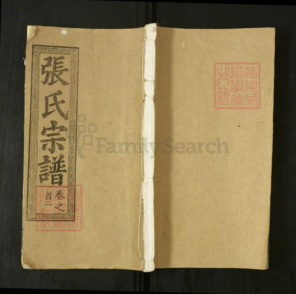 湖北省张氏敦本堂族谱-张氏宗谱.pdf电子版