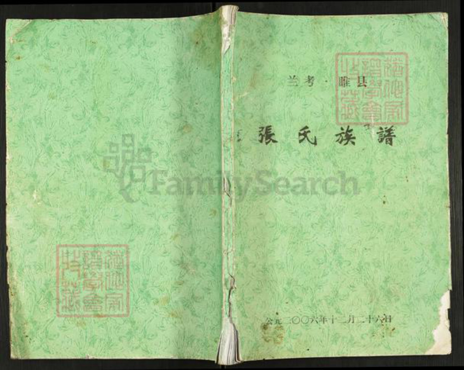 河南省开封市尉氏县城关镇张氏族谱-张氏族谱.pdf电子版