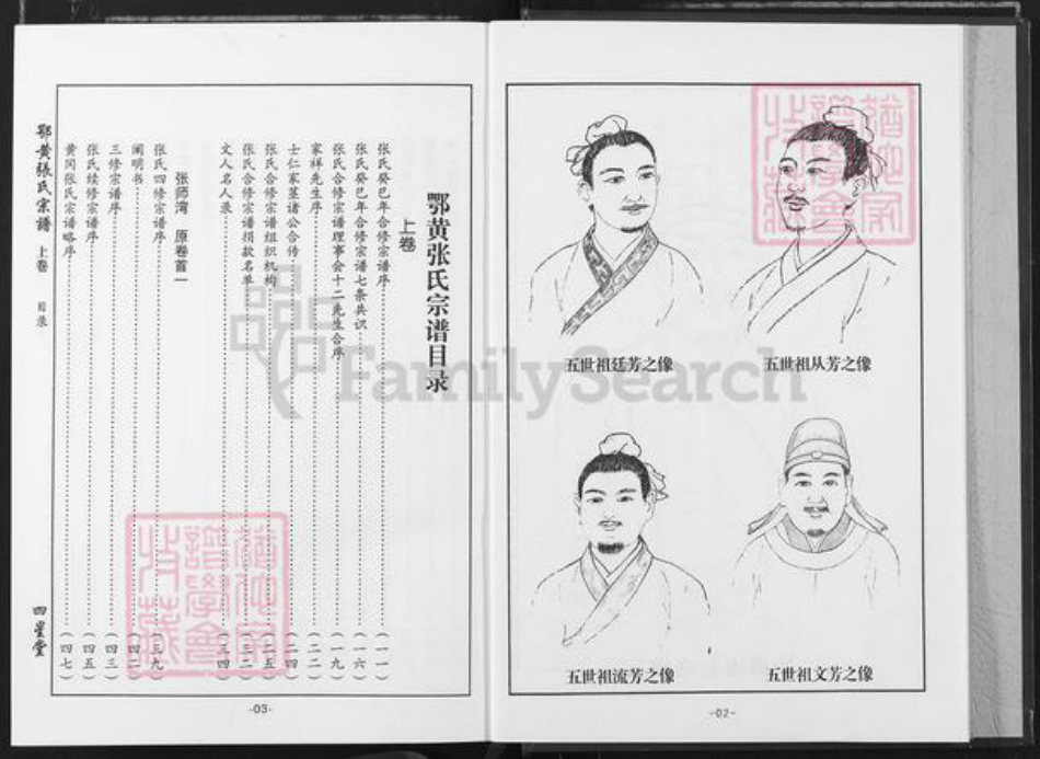 湖北省张氏四星堂族谱-鄂黄张氏宗谱.pdf电子版插图4