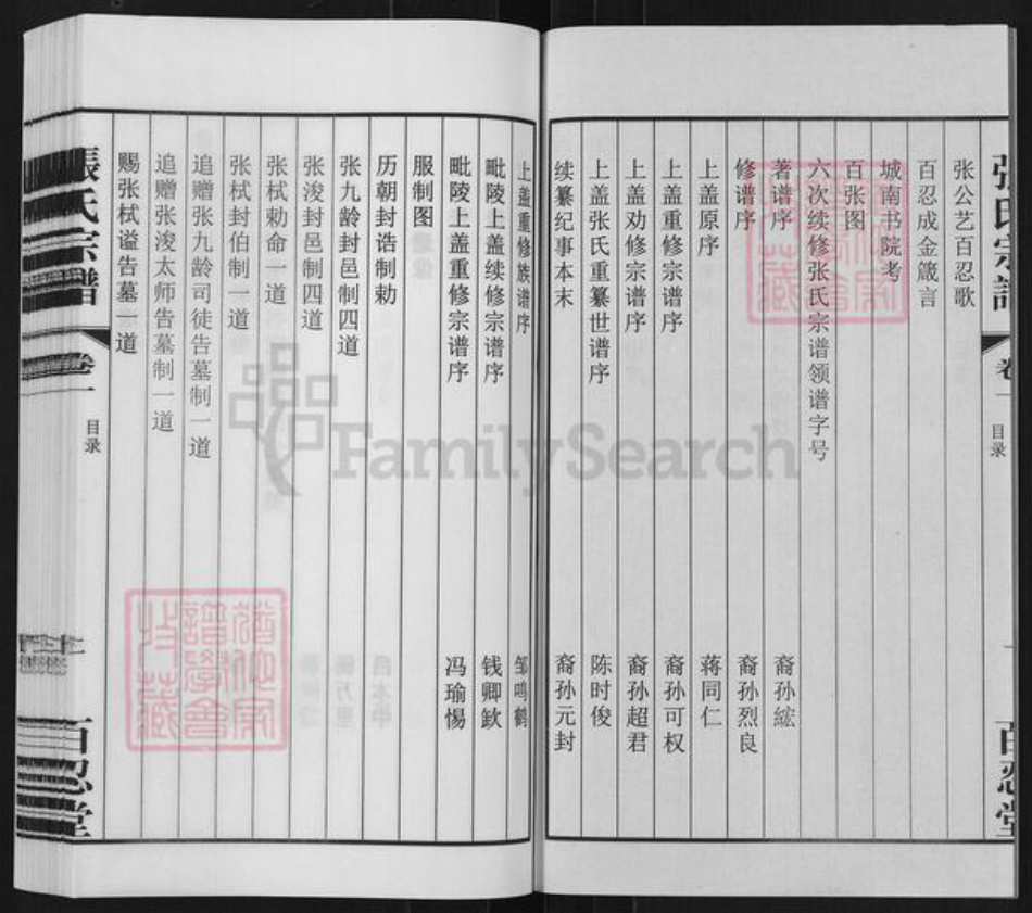 江苏省常州市武进县横林镇张氏百忍堂族谱-张氏宗谱.pdf电子版插图3 江苏省常州市武进县横林镇张氏百忍堂族谱-张氏宗谱.pdf电子版插图3