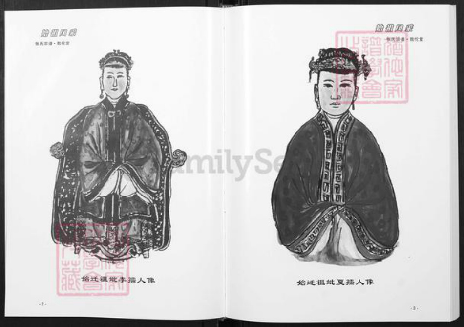 湖北省武汉市新洲区张氏敦伦堂族谱-张氏宗谱.pdf电子版插图3