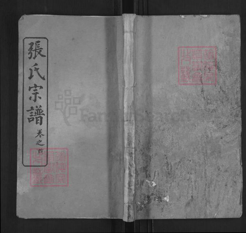 湖北省黄冈市麻城市张氏两铭堂族谱-张氏宗谱.pdf电子版