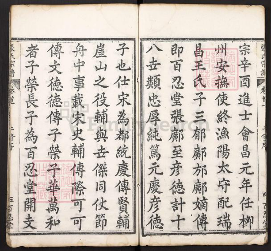 湖北省黄冈市罗田县张氏百忍堂族谱-张氏宗谱.pdf电子版插图5 湖北省黄冈市罗田县张氏百忍堂族谱-张氏宗谱.pdf电子版插图5