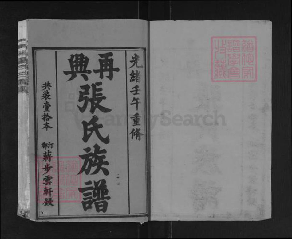 福建省龙岩市上杭县蛟洋镇张氏族谱-再兴张氏族谱.pdf电子版插图1