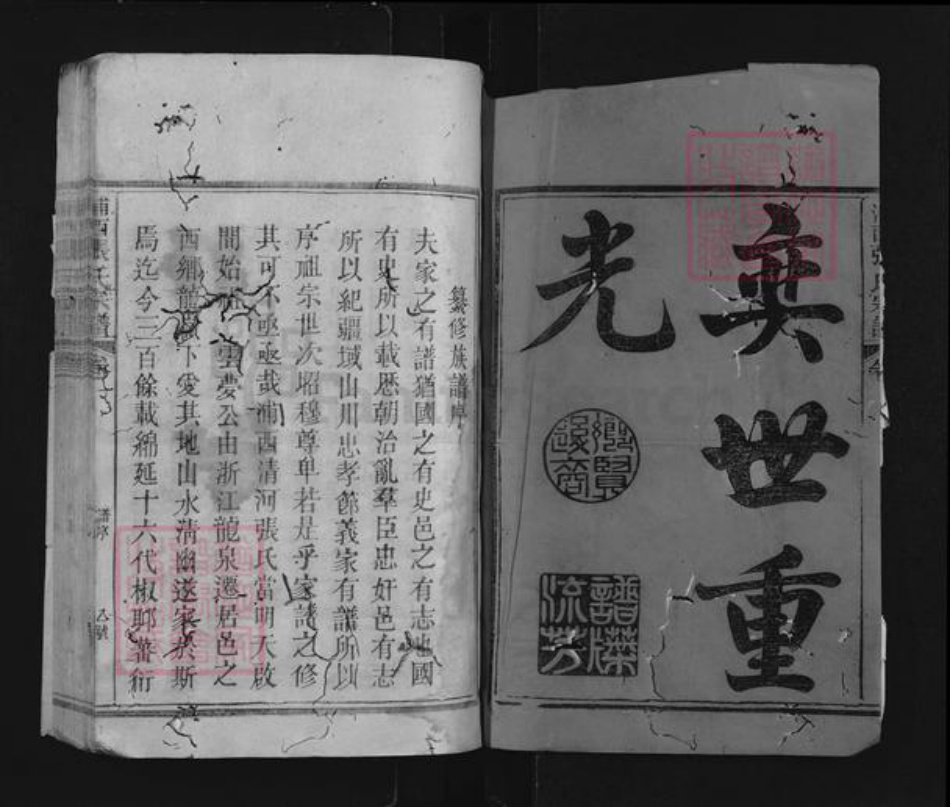 福建省南平市浦城县永兴镇张氏族谱-浦西张氏宗谱.pdf电子版插图1 福建省南平市浦城县永兴镇张氏族谱-浦西张氏宗谱.pdf电子版插图1