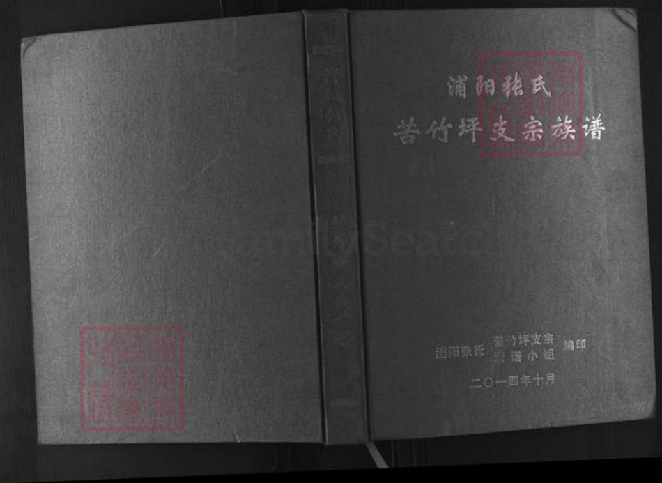 湖南省常德市石门县太平镇张氏清河堂族谱-浦阳张氏.苦竹坪支宗族谱.pdf电子版