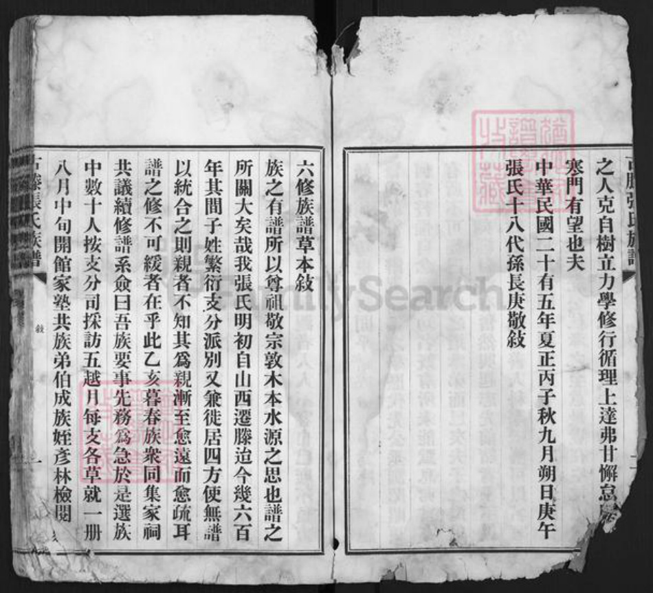 山东省枣庄市滕州市洪绪镇张氏族谱-古藤张氏族谱.pdf电子版插图3