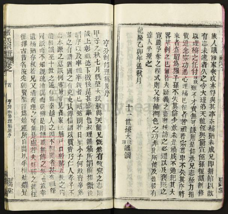 湖北省黄冈市张氏雨铭堂族谱-张氏宗谱.pdf电子版插图5