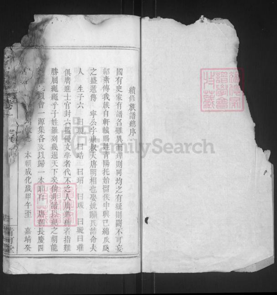 湖北省黄冈市蕲春县漕河镇张氏清河堂族谱-张氏宗谱.pdf电子版插图1 湖北省黄冈市蕲春县漕河镇张氏清河堂族谱-张氏宗谱.pdf电子版插图1