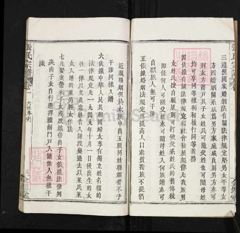 江西省九江市武宁县张氏金鉴堂族谱-张氏宗谱.pdf电子版插图3