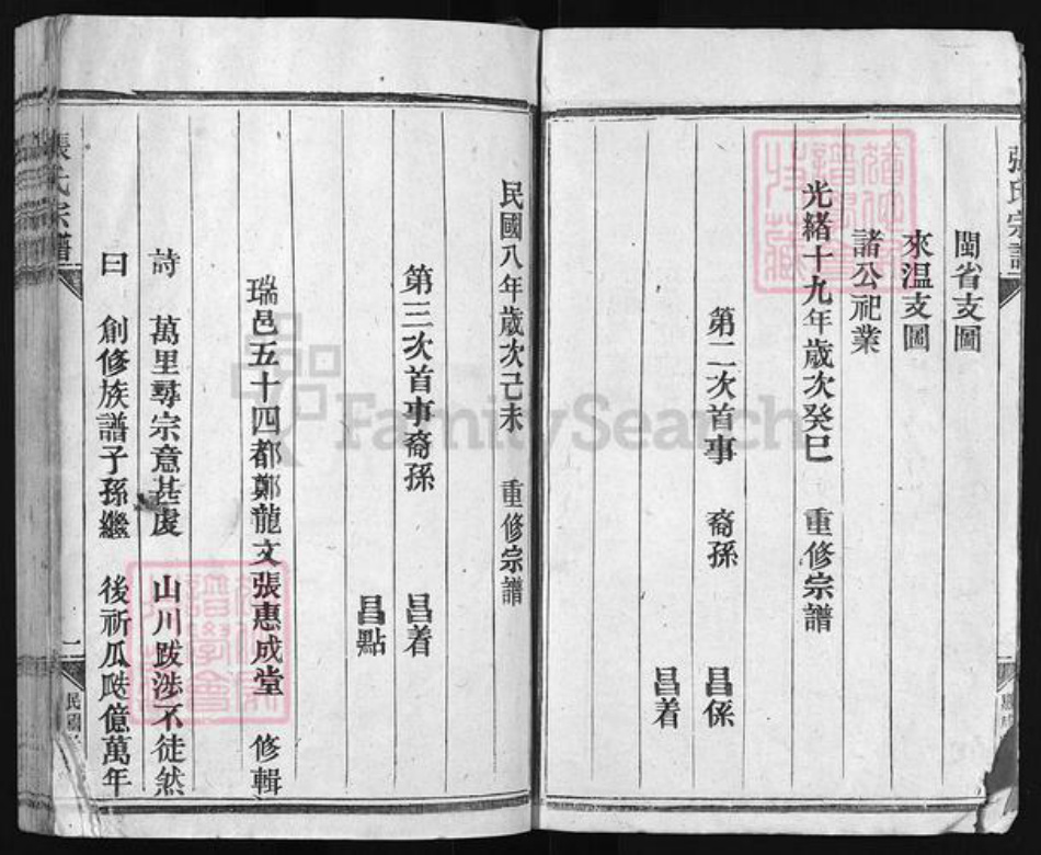 浙江省温州市平阳县张氏族谱-张氏宗谱 [不分卷].pdf电子版插图4