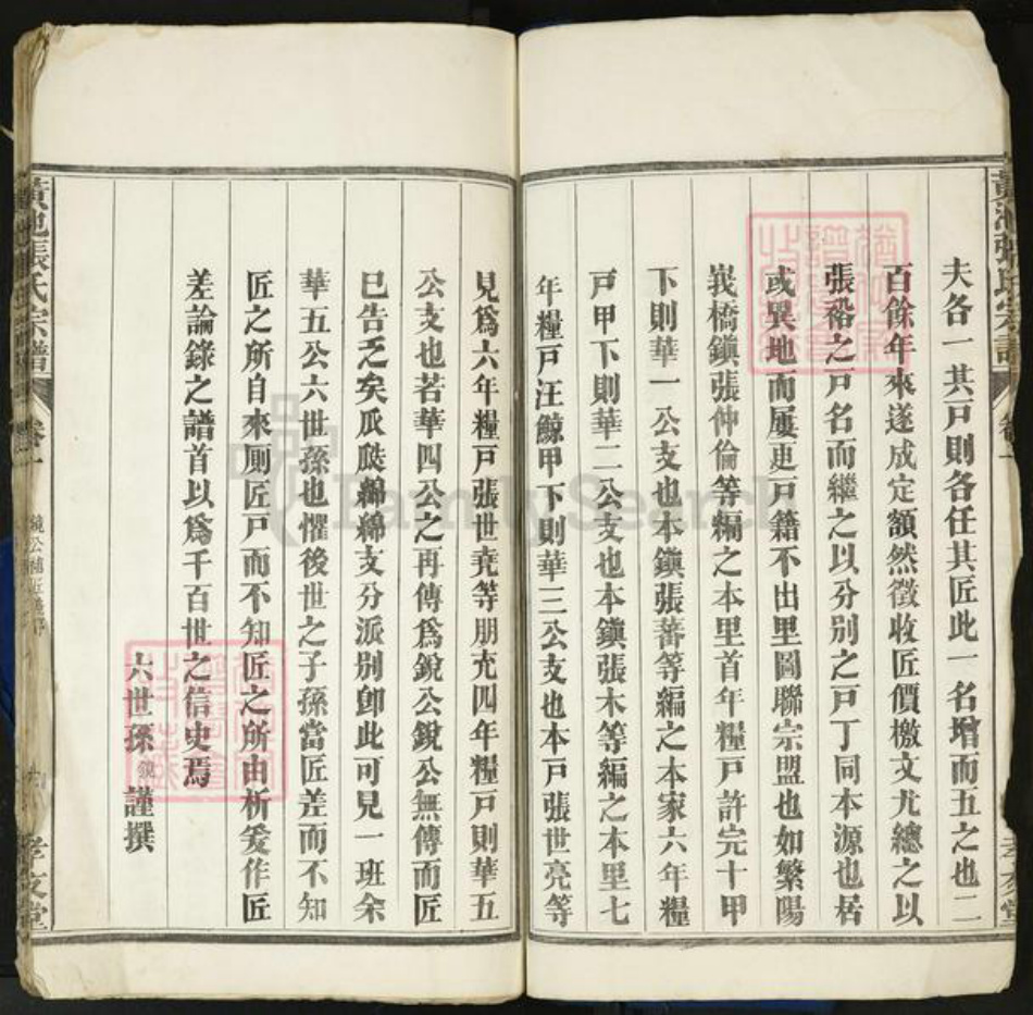 安徽省马鞍山市当涂县张氏族谱-黄池张氏宗谱[10卷].pdf电子版插图5