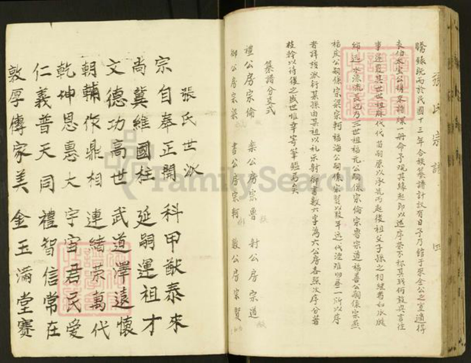 湖北省仙桃市张氏族谱-张氏宗谱.pdf电子版插图1